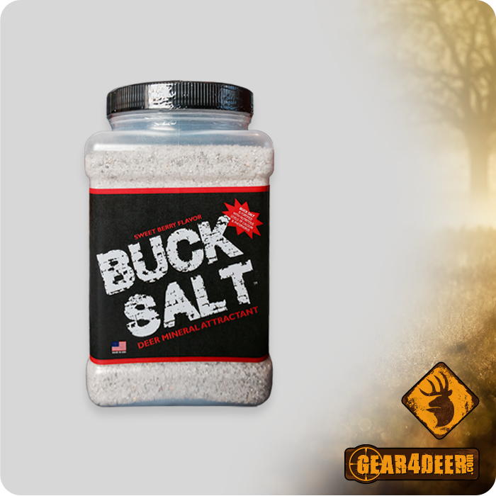 Gear4Deer Buck Salt - Hunting Mineral Attractant